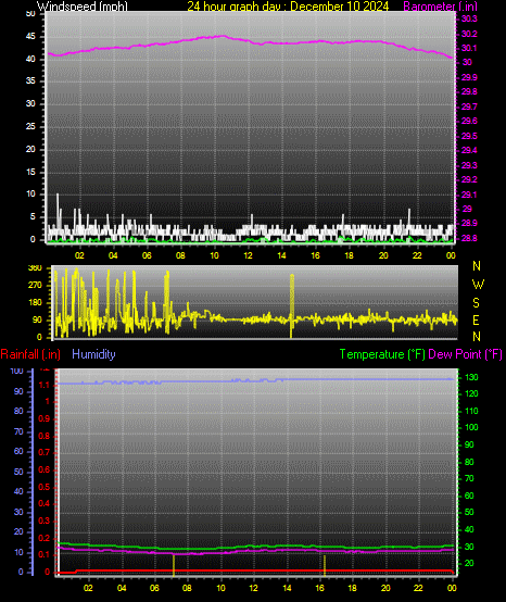 24 Hour Graph for Day 10