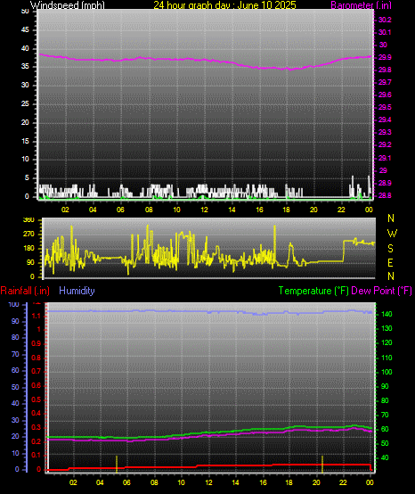 24 Hour Graph for Day 10