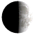 Waxing Crescent, 6 days, 0 hours, 10 minutes in cycle