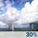 This Afternoon: A chance of rain showers before 5pm, then a slight chance of showers and thunderstorms. Partly sunny, with a high near 90. Heat index values as high as 95. West wind around 5 mph. Chance of precipitation is 30%. This Afternoon: Slight Chance Showers And Thunderstorms