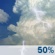 Thursday: A chance of showers and thunderstorms. Partly sunny, with a high near 80. West wind 3 to 10 mph, with gusts as high as 22 mph. Chance of precipitation is 50%. Thursday: Chance Showers And Thunderstorms